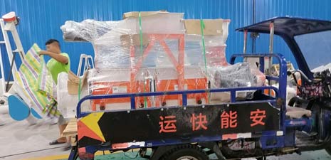 強福生產25環(huán)模飼料顆粒機發(fā)往貴州